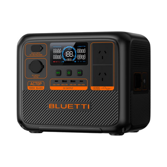 Bluetti AC70P Portable Power Station - 1000W