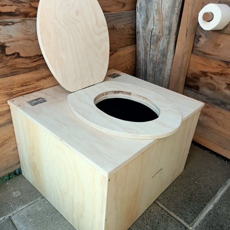 Load image into Gallery viewer, Compost Toilet Flat Pack is easy to assemble

