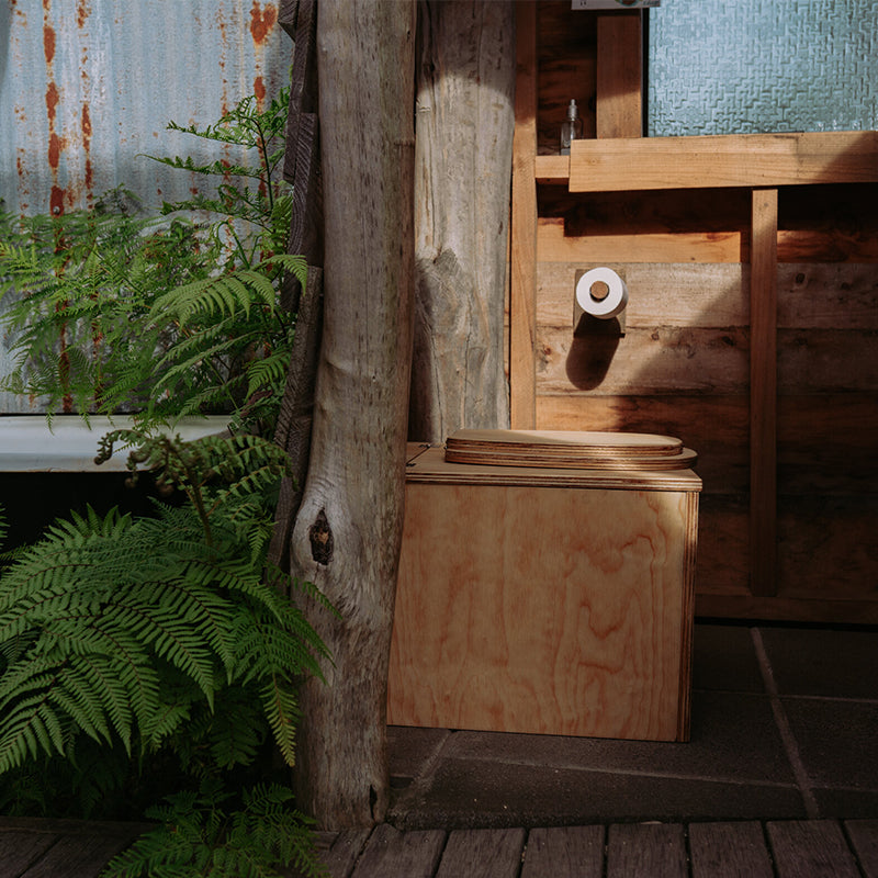 Load image into Gallery viewer, Compost Toilet Flat Pack allowing you to reconnect with nature
