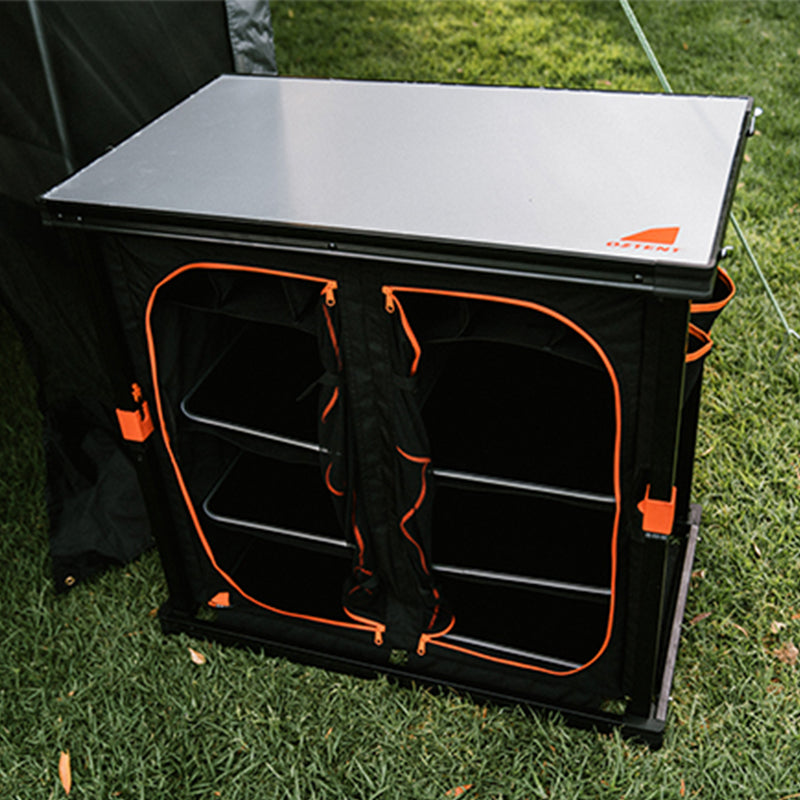 Load image into Gallery viewer, Oztent Double Camper Cupboard, twice as much storage space

