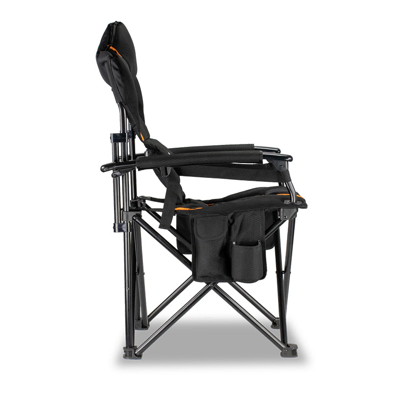 Load image into Gallery viewer, Oztent Taipan Hot Spot Camping Chair, warm your chair with hotspot pouches

