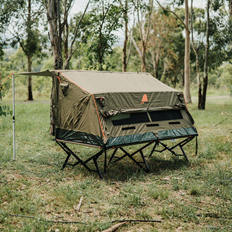 Load image into Gallery viewer, Oztent RS-1S King Single Stretcher, add a swag tent on top
